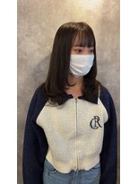 チルバイヘアーガーデンミルクティ(Chillbyhairgardenmilktea)&nbsp;韓国レイヤー