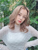 バランス 天王寺店(Balance)&nbsp;シースルーバングくびれヘア小顔カットエモージュウルフ