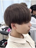 ミルクティーアッシュベージュマッシュ