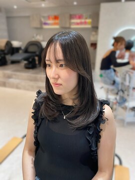 エヌ 大阪梅田店(enu) ☆王道☆韓国レイヤーカット/梅田美容院