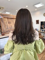 ヘアー テクニカ(hair Technica) オリーブカラー×レイヤーカット