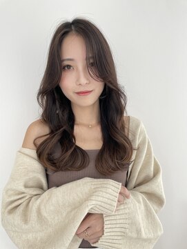 シェル 津山の手店(shel) 顔タイプ診断　フェミニン小顔韓国レイヤー　ヨシンモリ