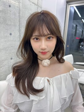 アリュウル 表参道(ALLURE) パツッと前髪×王道くびれヘア◎矢口