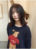 薬院 ベージュカラー ブラウンカラー 透明感カラー