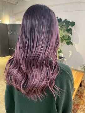 メリー オオサカ(Merly Osaka) lavender pink balayage