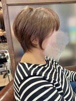 ハピネス クローバー 学園前店(Happiness CLOVER)&nbsp;☆イメチェン大人かわいい★ショートボブ/白髪ぼかし/ハイライト