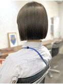 ＊ミニボブ襟足ぱつっと切りっぱなしボブ＊
