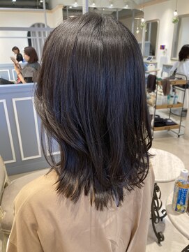 シェノン 赤羽店(CHAINON) 艶髪外はねくびれミディアム2025赤羽美容室