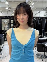 アクアオモテサンドウ(ACQUA omotesando)&nbsp;△ウルフカットレイヤーカットハッシュボブオリーブグレー