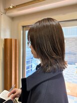 オーガニックマインド 坂戸 鶴ヶ島(organic+mind)&nbsp;秋色◎小顔くびれレイヤー×ショコラブラウン20代30代