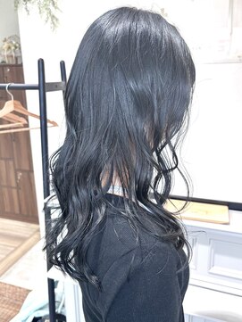 エスト 幕張本郷(est.) 大人かわいい小顔黒髪ココアベージュオリーブグレークラゲヘアー