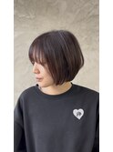 ブリーチなしカラー/シアーブラウン/20代30代