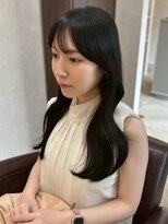 サンバイセライロ 千葉(SAN. by celilo)&nbsp;ダークアッシュ/似合わせカット/ミディアムレイヤーカット