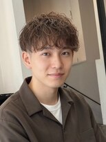 ミュージアム(MUSEUM)&nbsp;シャドウパーマメンズスタイル　メンズパーマ／ツーブロック