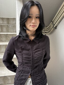 メルシー(merci.) 伸ばし途中レイヤーカット