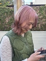 ローグ(Logue)&nbsp;ベビーピンク×ダークブラウン