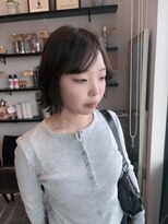 エスデザイン(es design)&nbsp;ボブ【ウェーブ仕上げ】