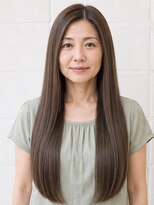 デュッカダブリュー(Duka W)&nbsp;Uラインストレートロング