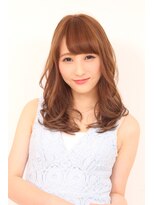 エッジ ヘアー デザイン(edge hair Design) 顔まわりスッキリロング