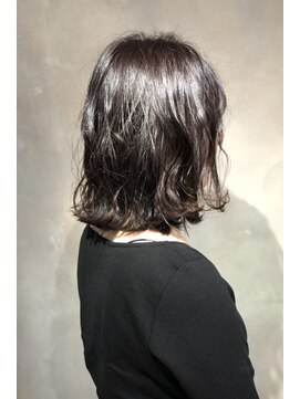 ザ ヘア ディードットログ(The hair D.Log) ダークブラウンとろみボブ