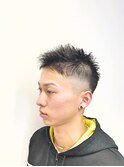 ソフトモヒカンフェードスタイル★★