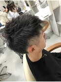 ツーブロックアシメ