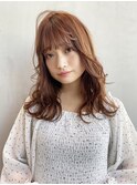 ラフスパイラルカール_ローライトスリークボブ厚めバング_26951