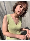 ラフボブパーマ