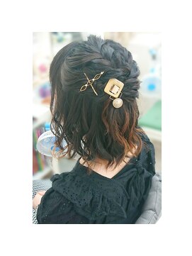 ヘアーメイク ティアラ(Hair make Tiara) ボブアレンジヘア☆+゜