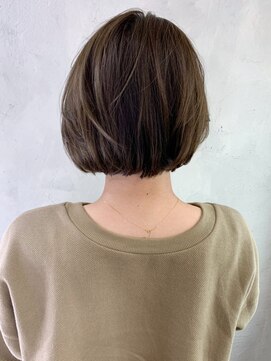 アイティー バイ アルバム 浦和店(IT by ALBUM) ショートボブ_クールショートピンクベージュボブルフ_ba244812