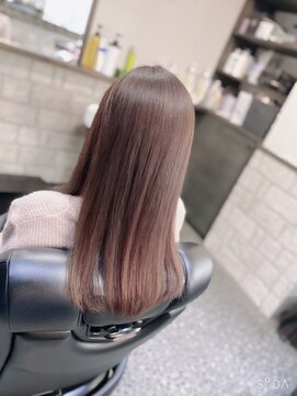 櫛の屋 ツヤツヤピンクブラウン♪