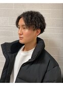 メンズツイストパーマ