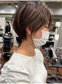 大人ショートヘア/ハイライトカラー/イルミナカラー[国分寺]