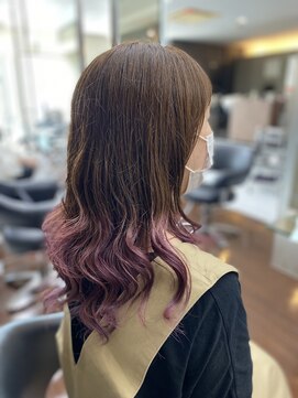 シャンプーボーイエイムス(SHAMPOO BOY aims) 裾カラー