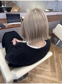 ミルクティーベージュ ホワイトベージュ ハイトーン 三宮 神戸