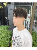 スパイラルパーマ