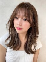 プアメリア 名古屋(Puamelia)&nbsp;トリートメント ブリーチなしダブルカラー 前髪縮毛矯正