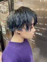 インパークス 町屋店(hair stage INPARKS) 長め中性マッシュ ~蒼~