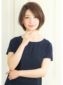 大人かわいいひし形ボブ＊