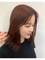 ルノン リー(LUNON:re)&nbsp;ミディアム×外ハネStyle♪