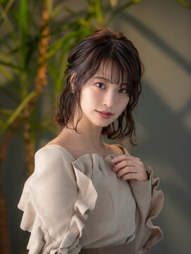 ララルーモ 渋谷公園通り店(LaLarOomo) パーティお呼ばれ仕様×ハーフアップヘアセット&メイク