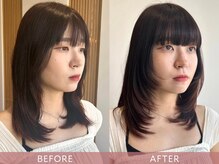 【前髪カットで理想の顔印象へ】前髪カットの人気サロン♪