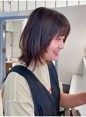 顔回りレイヤーボブ