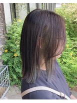 ルプラ ガーデン(le-pla garden) 切りっぱなしボブ#イヤリングカラー#ターコイズ#豊橋#豊川#田原