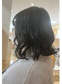 ゆる巻きボブ