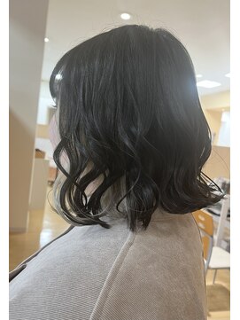 ヘア ポジション HAIR Position 能代店 ゆる巻きボブ