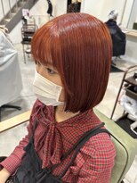 デジーヴュー(desir beaux)&nbsp;ぱきっとレッドオレンジカラー