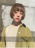 ショート/ブリーチなしカラー