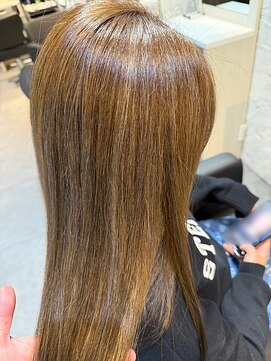 ファブ(fab) うる艶髪質改善ストレート/ミディアム