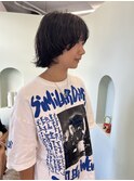 マッシュボブ×ルーズパーマ
